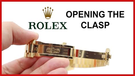 rolex bracelet loose|how to open a rolex bracelet.